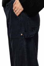 Dallas Wide women’s chino pants in canvas with straight fit