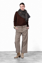 New York Studio Crop women’s chino pants in stretch twill with straight fit