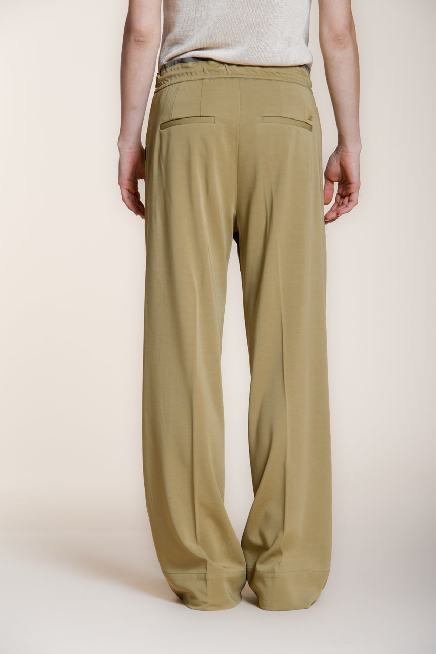 New York Studio Elax Hose Chino Jogger Damen aus Jersey straight fit