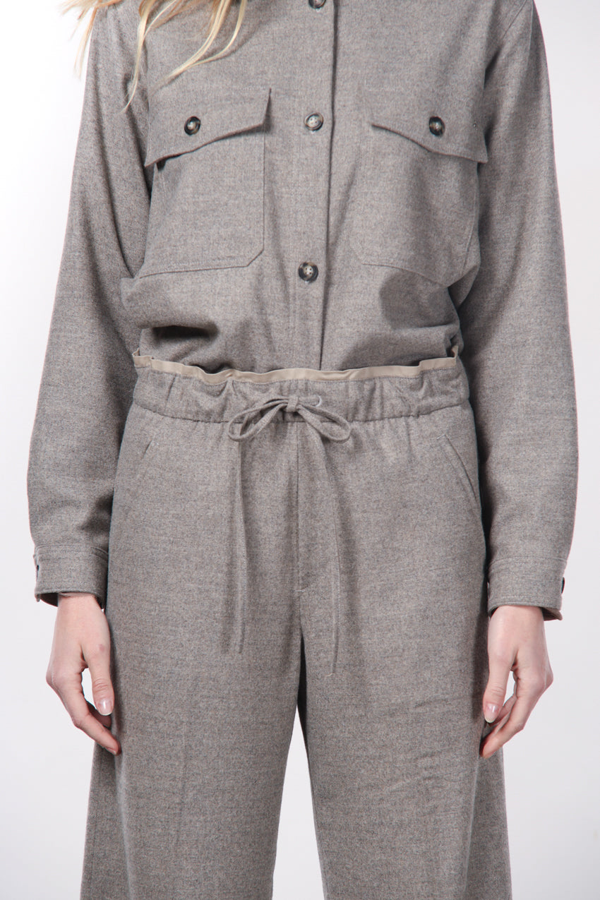 New York Studio Elax Chinohose für Damen aus Wolle mit straight fit