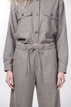 New York Studio Elax Chinohose für Damen aus Wolle mit straight fit
