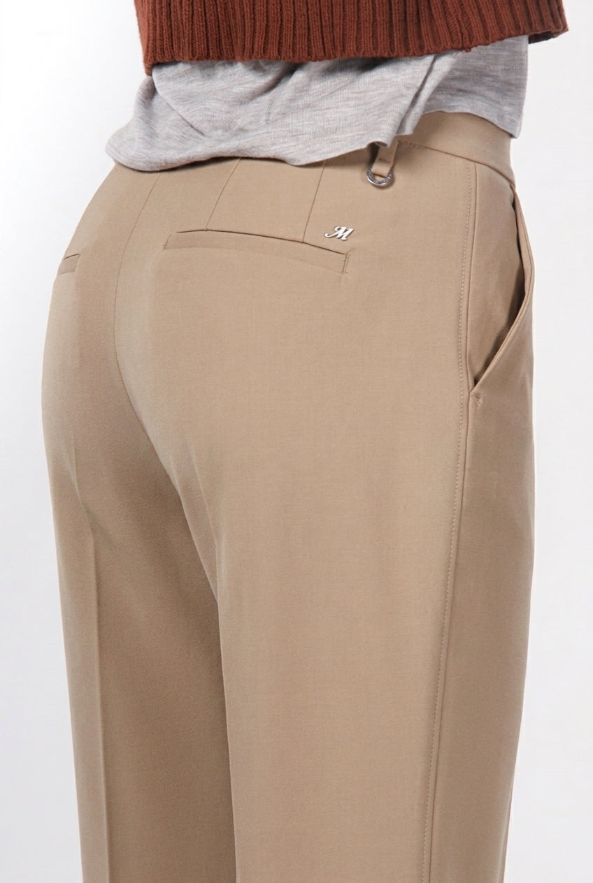 New York Studio Tailored Damen-Chinohose aus Wolle im Straight Fit