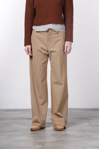 New York Studio Tailored Damen-Chinohose aus Wolle im Straight Fit