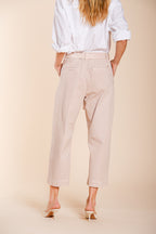 Vivienne City pantalon chino femme en bull stretch balloon fit