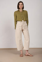 Vivienne City Hose Chino Damen aus Stretch-Bull balloon fit