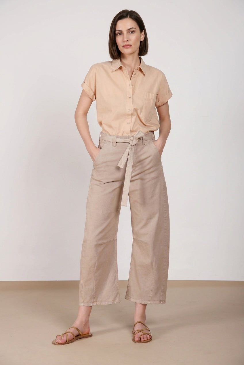 Vivienne City Hose Chino Damen aus Stretch Bull balloon fit