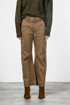 Vivienne City pantalone chino donna in gabardina baloon fit
