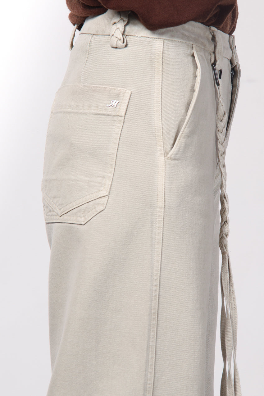 Valerie pantalon chino femme en twill balloon fit