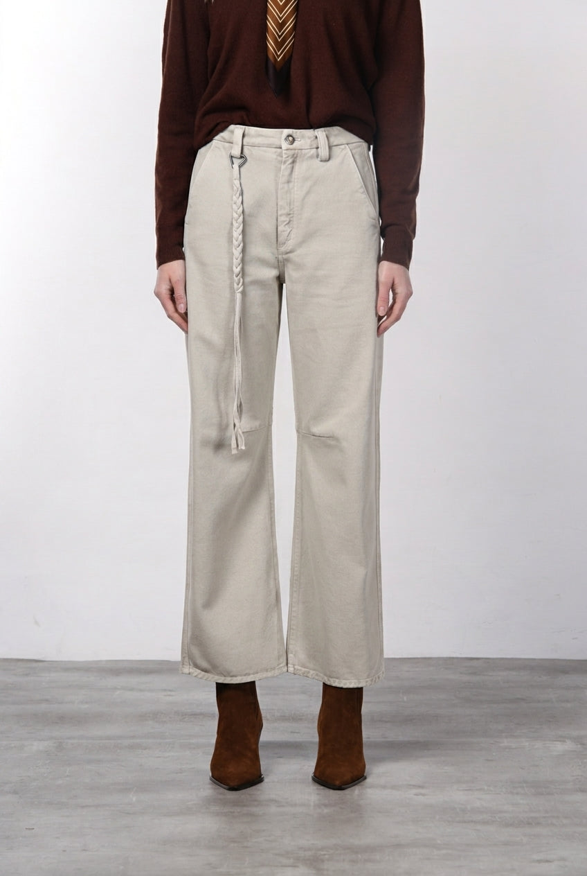 Valerie pantalon chino femme en twill balloon fit