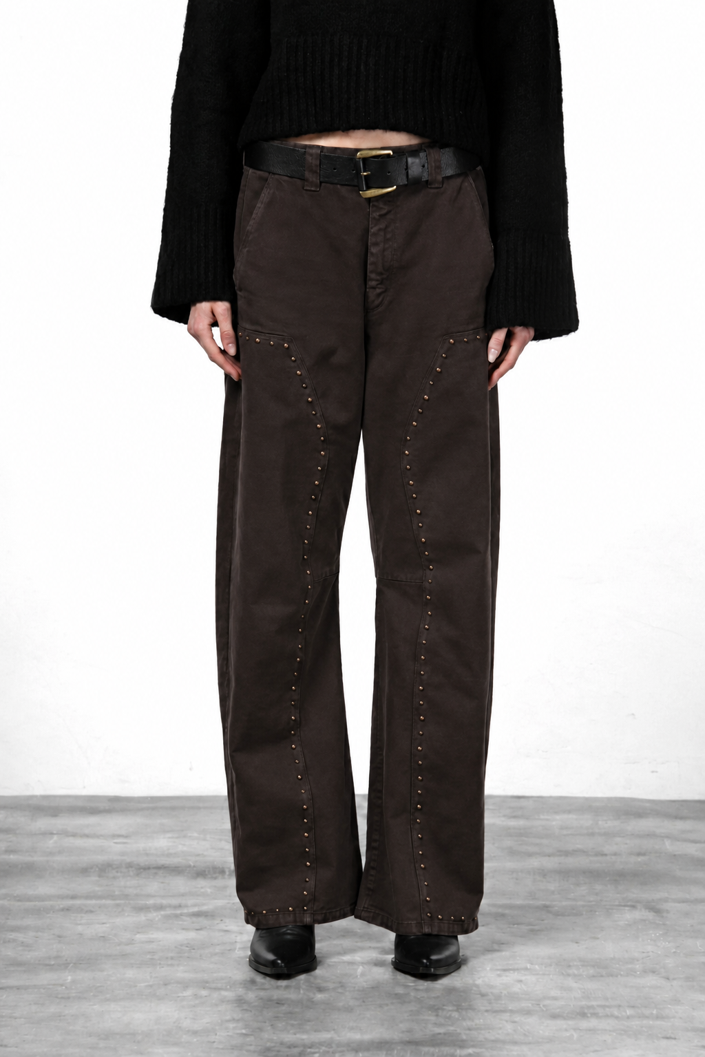Silvye pantalone chino donna in twill baloon fit