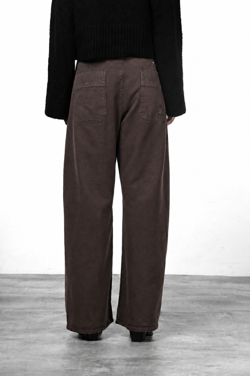 Silvye women’s chino pants in twill with balloon fit