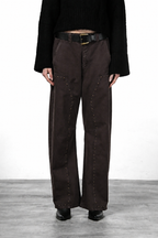 Silvye women’s chino pants in twill with balloon fit