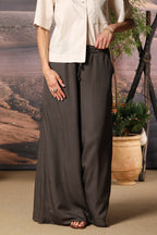 Portofino pantalon chino femme en modal wide leg