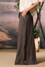 Portofino pantalon chino femme en modal wide leg