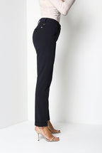 New York Slim women’s chino pants in technical jersey with slim fit ①