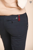 New York Slim pantalon chino femme en satin slim fit ①