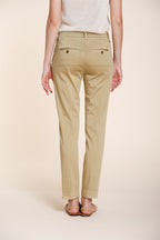 New York Slim pantalon chino femme en satin stretch slim fit ①