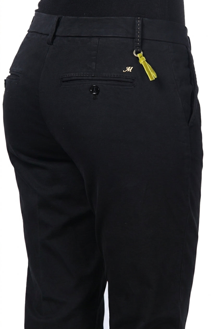 New York Slim Chinohose für Damen aus Satin mit slim fit ①