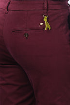 New York Slim pantalone chino donna in raso slim fit ①