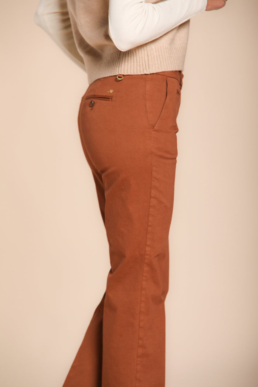 New York Trumpet women’s chino trousers in gabardine slim fit