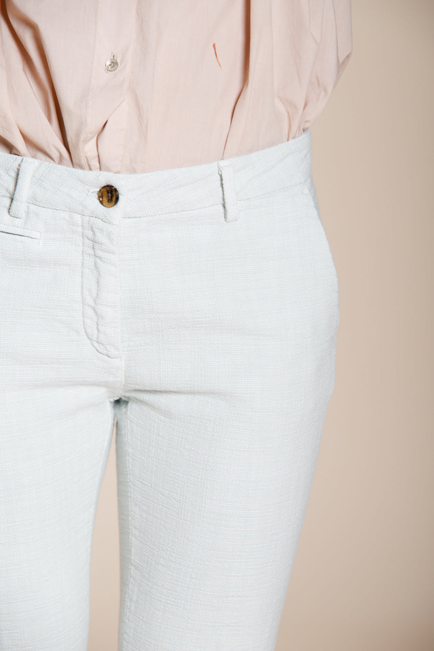 New York Trumpet women's chino pants in basketweave slim fit