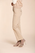 Foto 4 New York Trumpet pantalone chino donna in gabardina slim fit