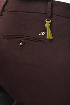 New York Trumpet pantalone chino donna in gabardina slim fit ①
