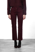 New York Trumpet pantalone chino donna in gabardina slim fit ①