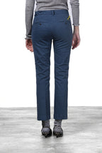 New York Trumpet pantalone chino donna in gabardina slim fit ①