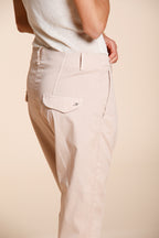 Malibu Jogger Hose Chino Damen aus Gabardine carrot fit