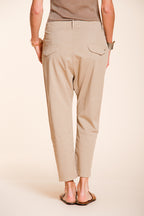Malibu Jogger women's chino pants in gabardine carrot fit