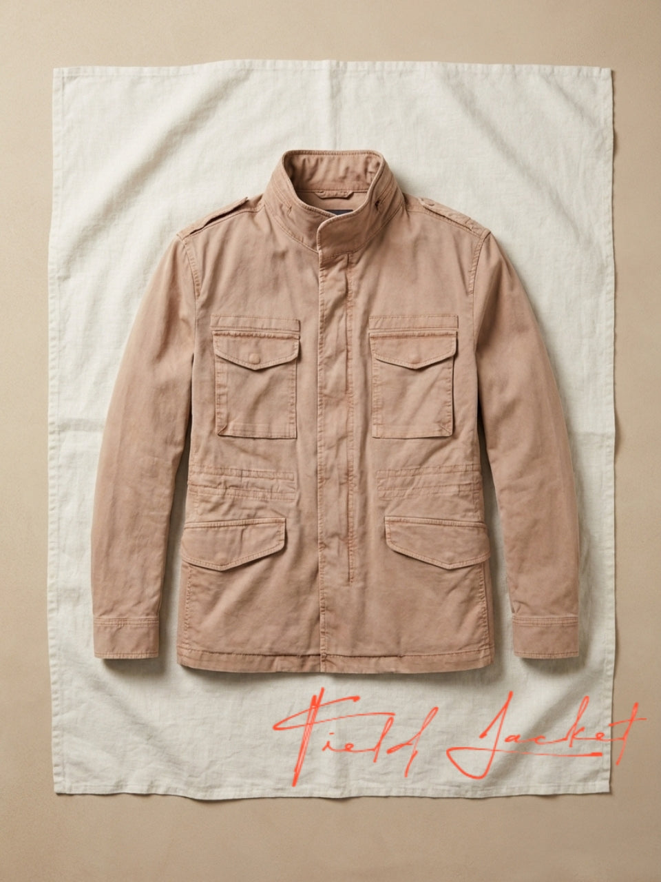 Jacket M74 delamere men's jacket in stretch twill