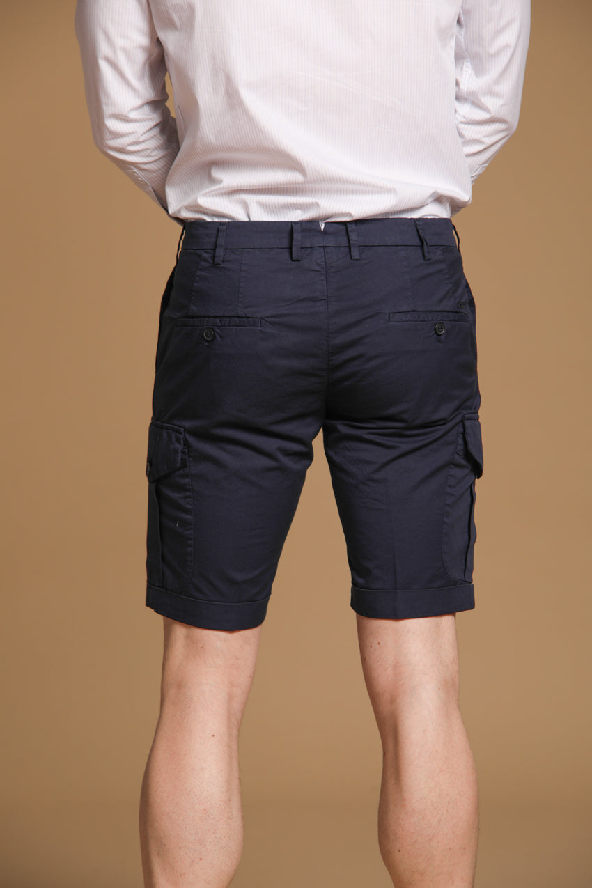 New York Cargo men's cargo bermuda shorts in pima cotton Regular fit 