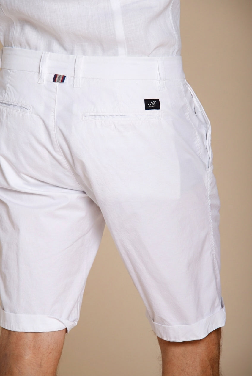 London bermuda chino homme en gabardine stretch regular fit ①