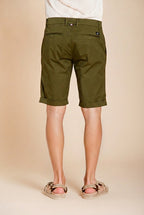 London Herren Chino Bermuda aus Stretch-Gabardine regular fit ①