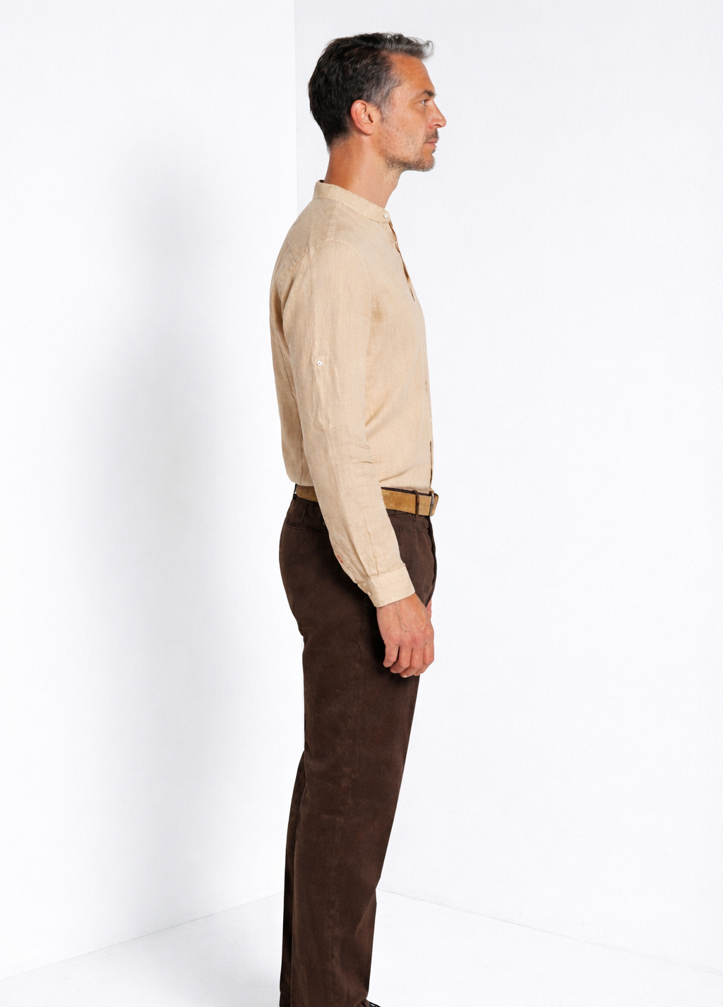 Porto Hemd Herren aus Leinen ①