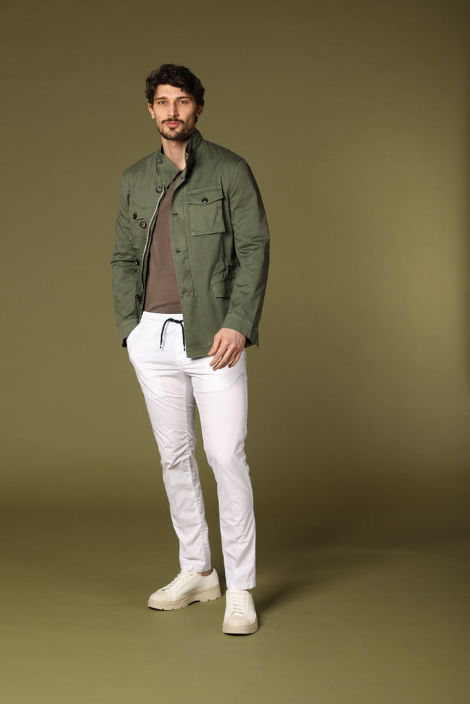 Image 2 of Mason's City Field model men's jacket in green, regular fit