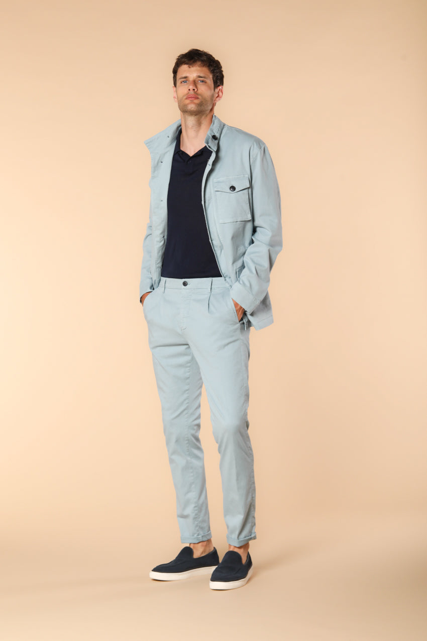 City Field blouson homme en twill de coton et tencel