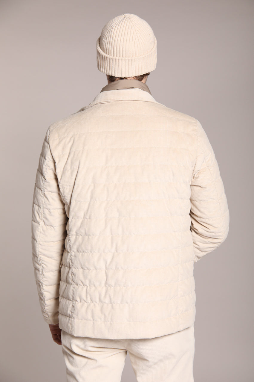 Field Jacket Man Space Stucco in 500-Wale Velvet | Mason's – Mason's