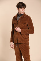 Foto 2 Steve overshirt uomo in velluto 500 righe