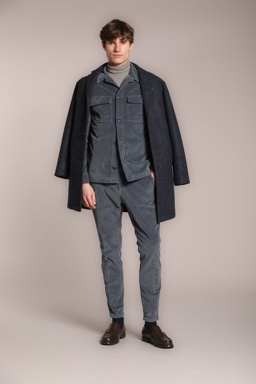 Steve overshirt uomo in velluto 500 righe