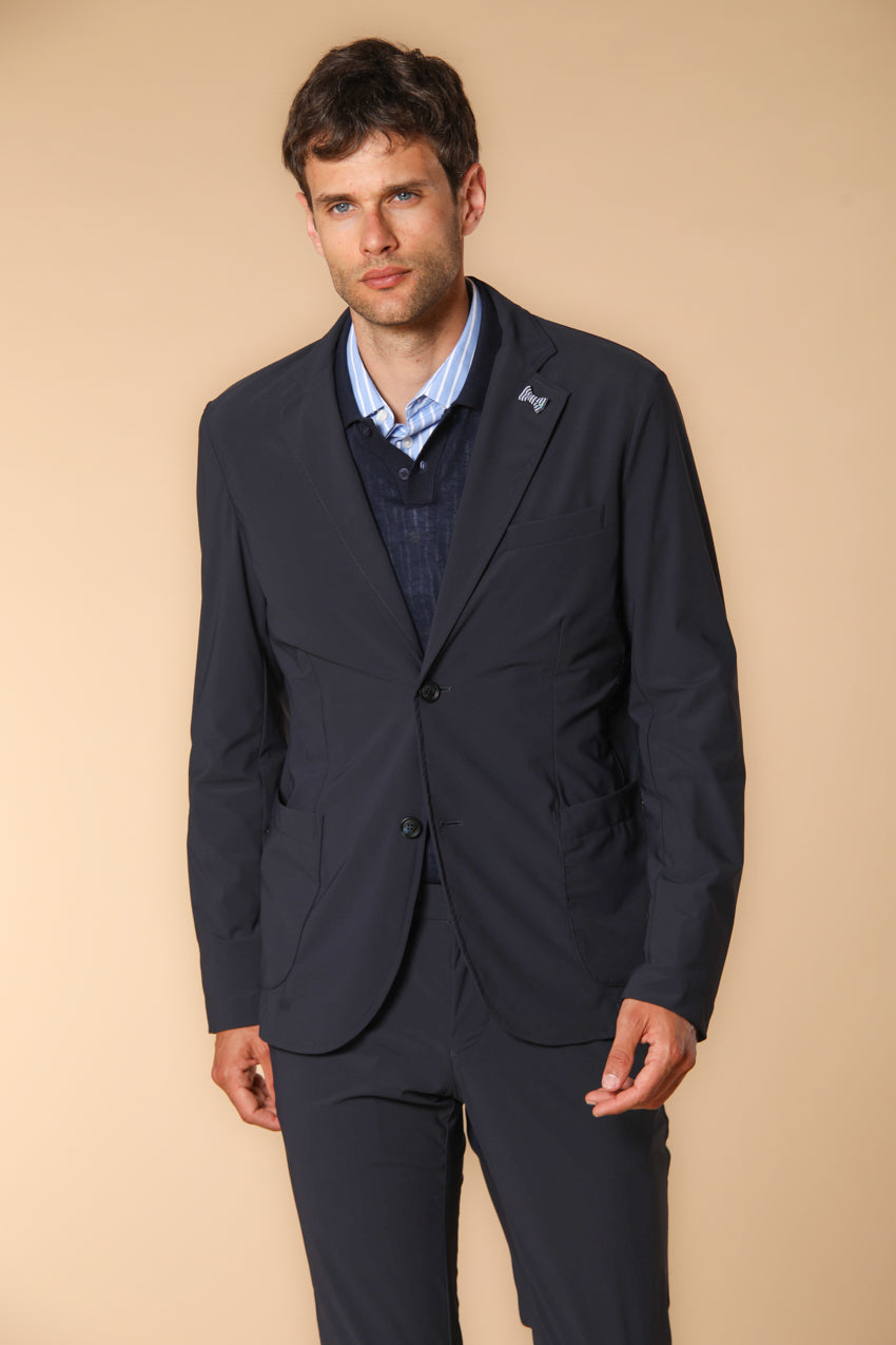 Immagine 1 di Da Vinci Tech Dynamic blazer uomo in jersey supertecnico colore blu di Mason's