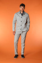 James Herren-Overshirt aus Leinen-Baumwoll-Twill