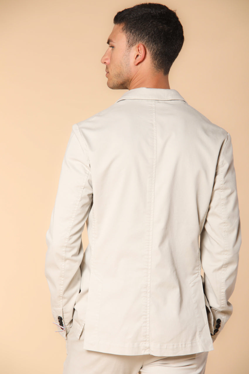 Da Vinci Summer Men's blazer in cotton and tencel regular fit