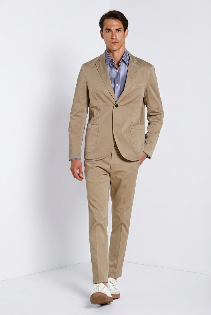 Da Vinci Travel Blazer Herren aus technischem Travel Stretch Satin