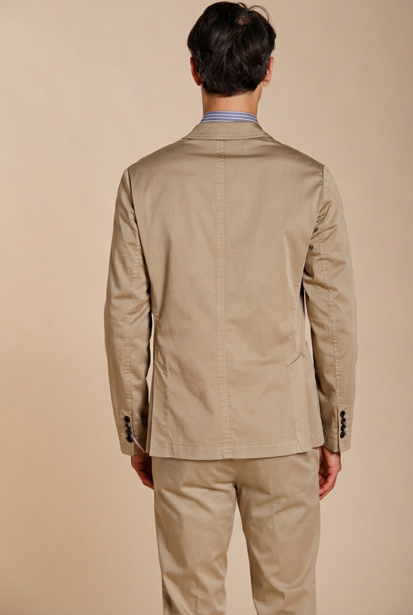 Da Vinci Travel Blazer Herren aus technischem Travel Stretch Satin