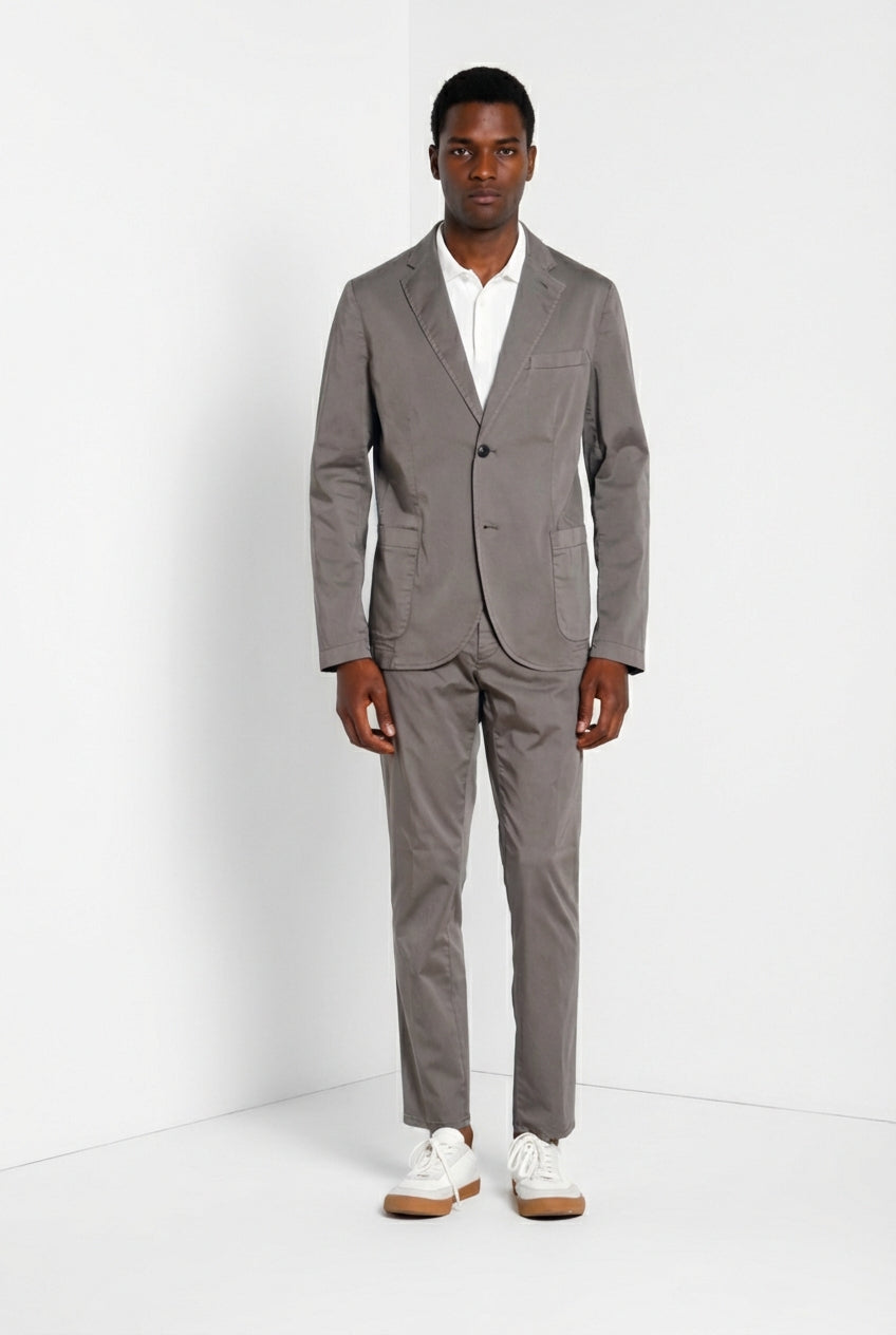 Da Vinci Travel men's blazer in technical travel stretch satin