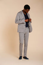 Da Vinci Travel Blazer Herren aus technisch Travel Stretch Satin