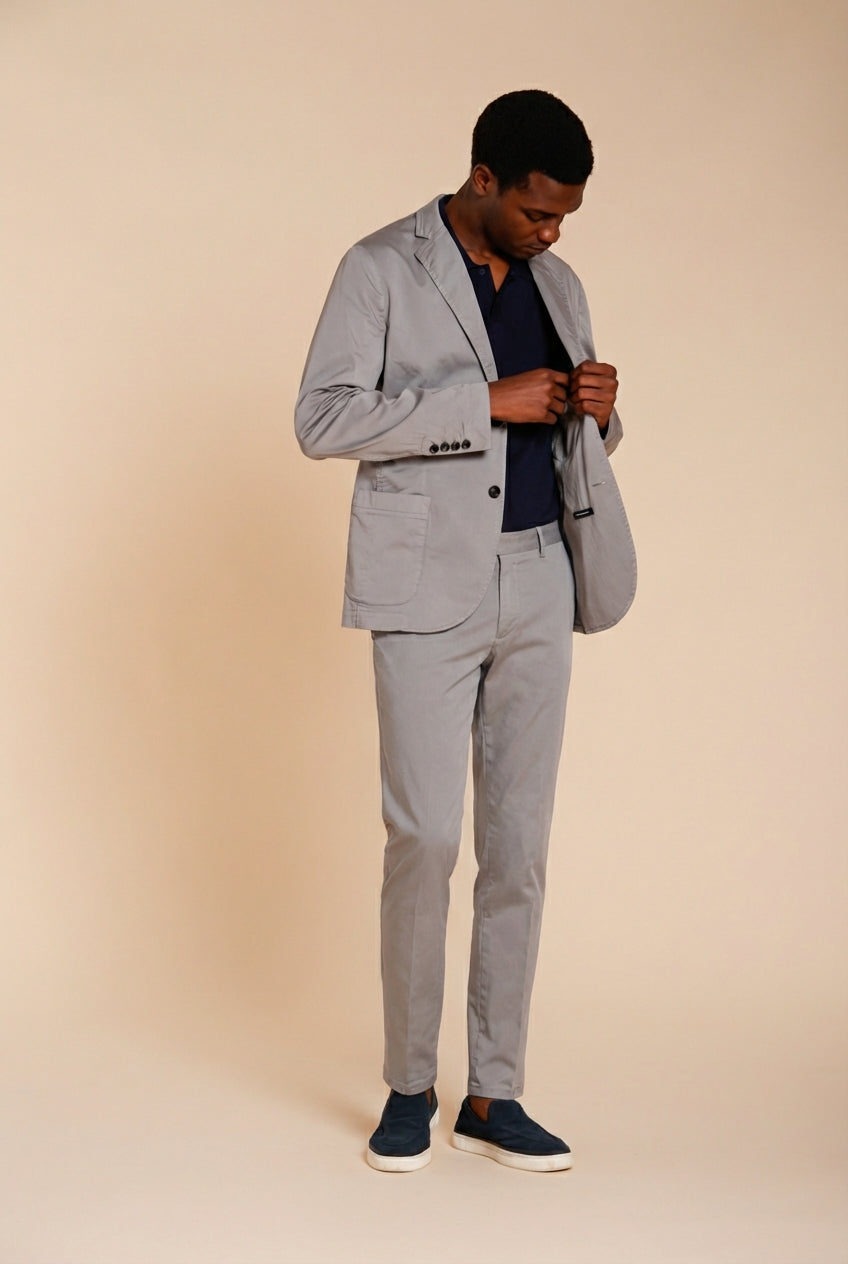 Da Vinci Travel Blazer Herren aus technisch Travel Stretch Satin