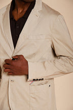 Da Vinci Travel men's blazer in technical travel stretch satin